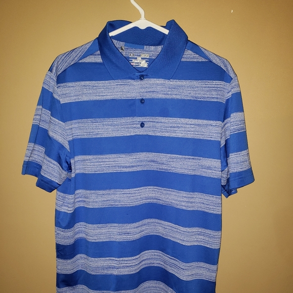 Under Armour Other - Under Armour Skyball Tonal Stripe Golf Polo